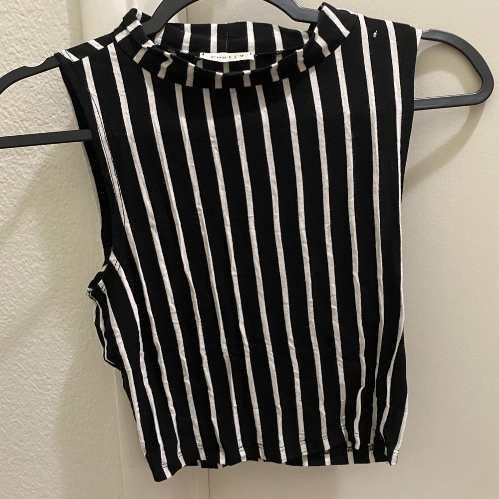 Striped Crop Top